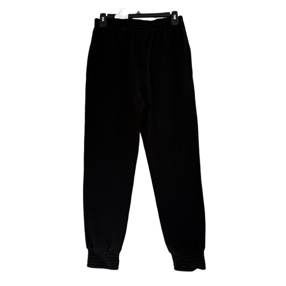 INC X-Small Joggers Sweatpants Stretch Pockets Elastic Waist Black New - Picture 2 of 6